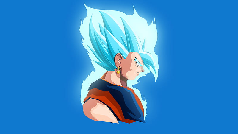ArtStation - Goku Super Sayajin Blue - Digital Art