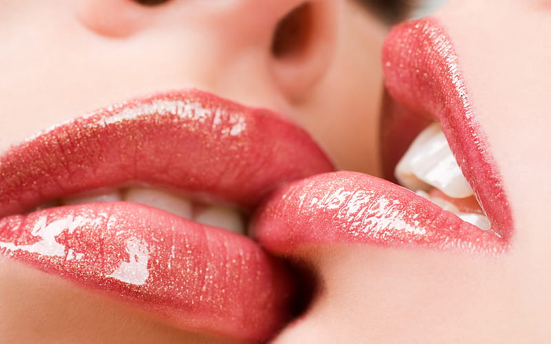 Kiss, red, love, hot, beauty, close, lips, sexy, HD wallpaper | Peakpx