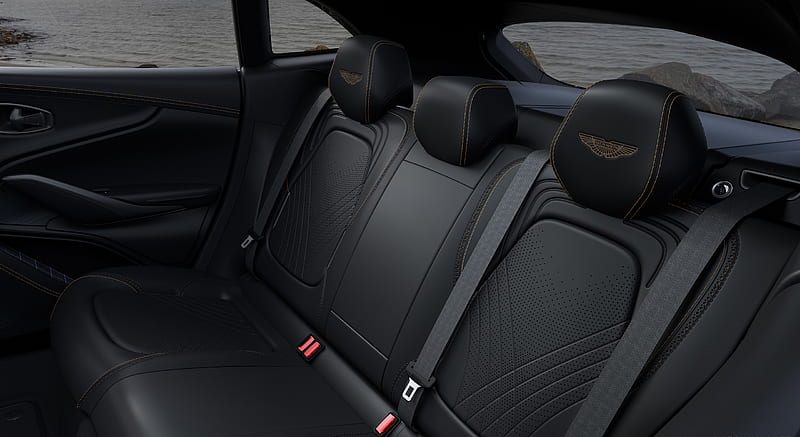 2021 Aston Martin DBX Bowmore Edition - Interior, Rear Seats , car, HD wallpaper