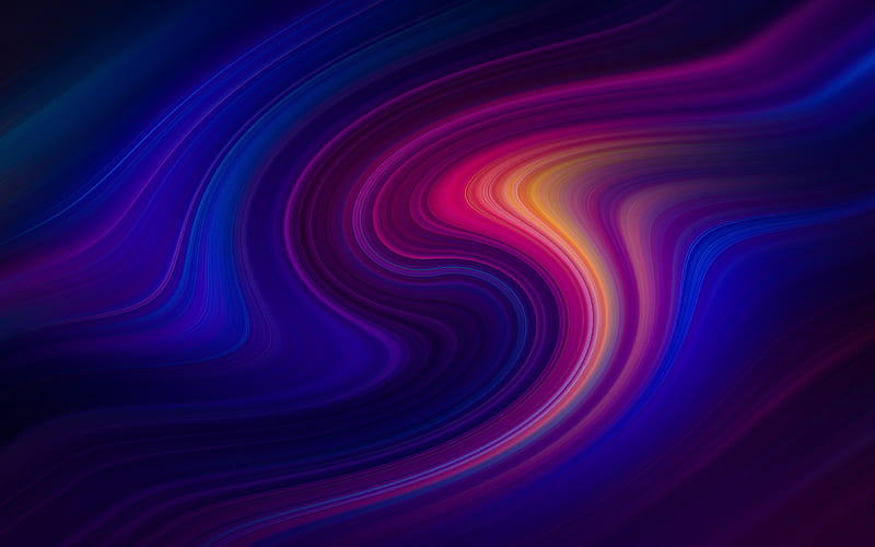 Swirl Art Abstract Colors 2020 High Quality, HD wallpaper