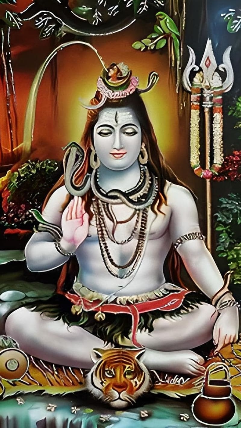 Shivudu, Blessings, lord, mahadev, god, HD phone wallpaper | Peakpx