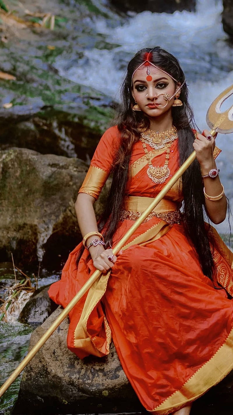 Durga - Manasa, devi avatar, model, HD phone wallpaper | Peakpx