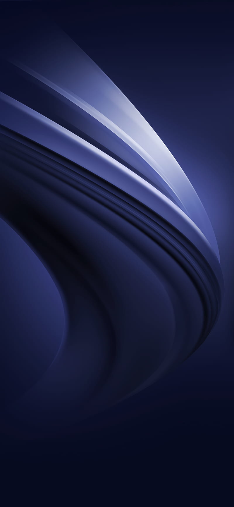 Vivo iQOO Neo, abstract, blue, dark, edge, HD phone wallpaper