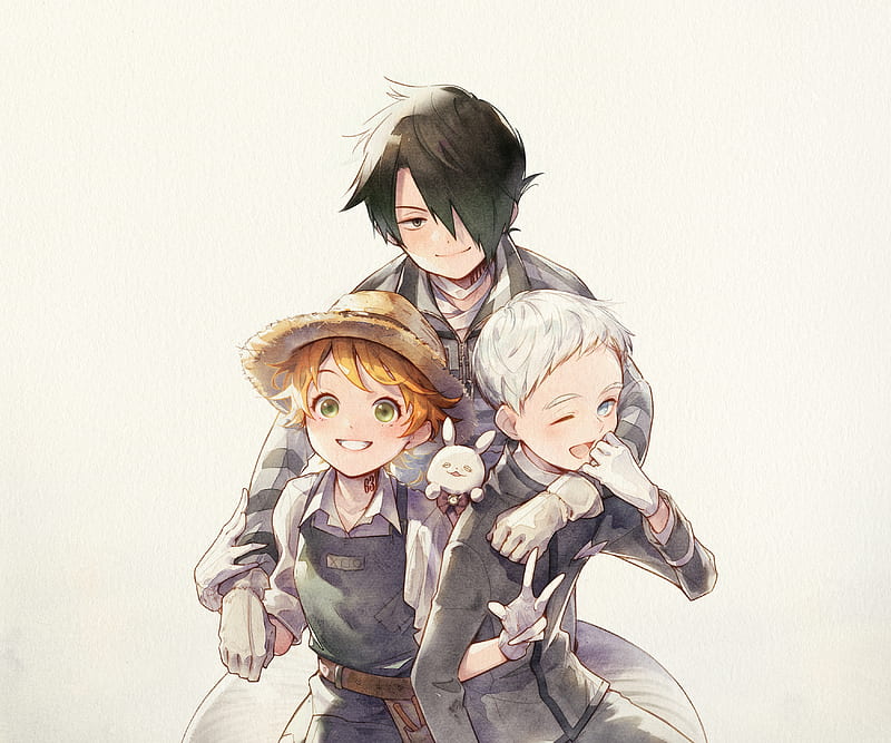 anime boys, Norman (The Promised Neverland), The Promised