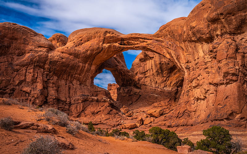Arches National Park, rocks, arches, arch, national park, HD wallpaper