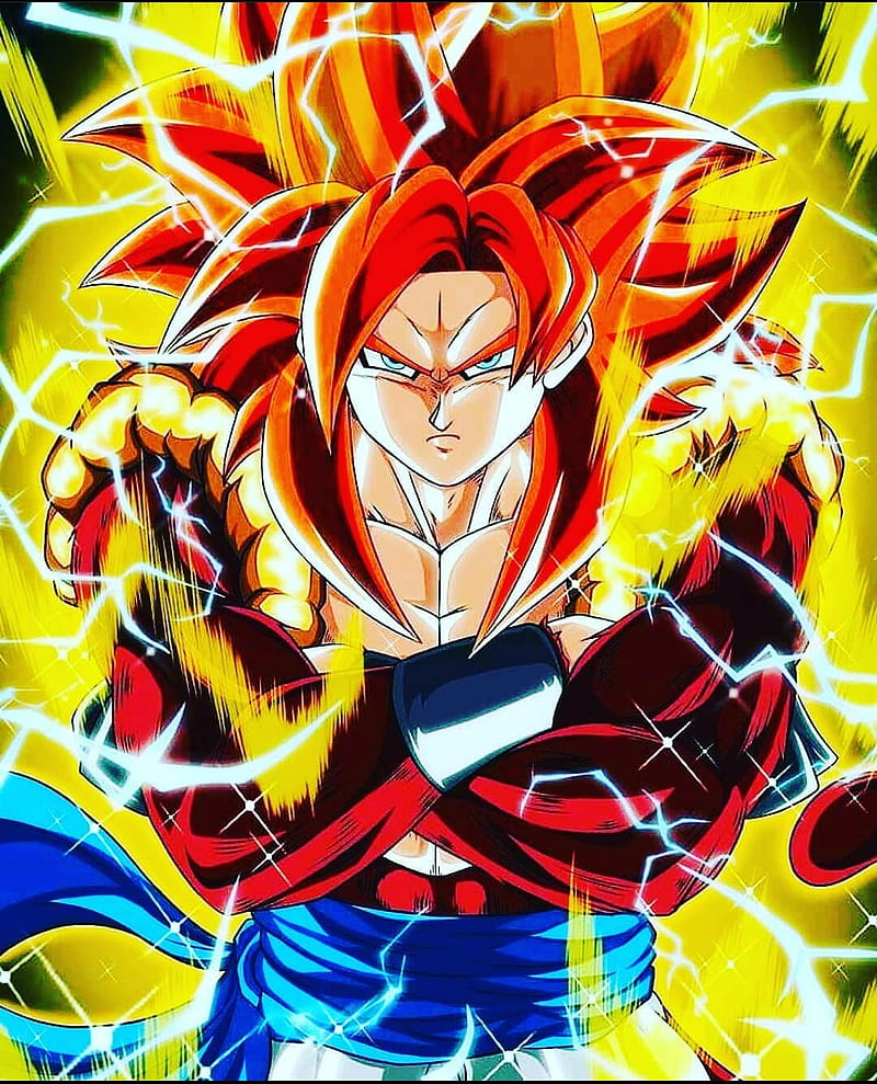 Character Wallpaper - Super Saiyan 4 Gogeta | Poster