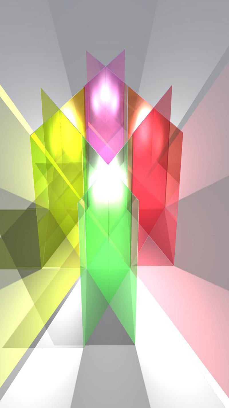 Color Triangles, abstract, angles, colorful, colors, cool, cool design, desenho, HD phone wallpaper