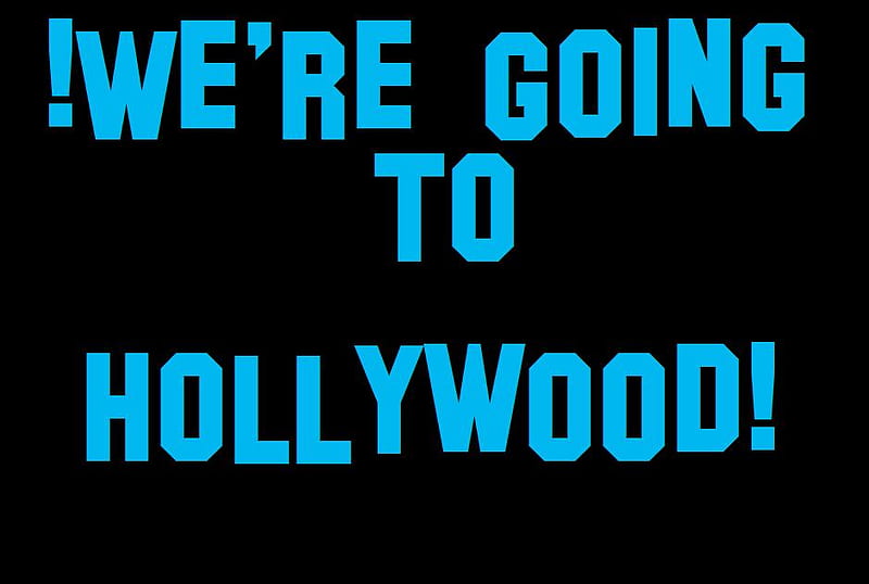 We're Going To Hollywood, sign, hollywood, HD wallpaper