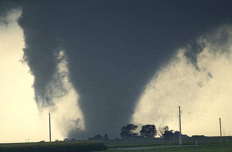 an f5 tornado in texes, scale, fajitas, vortex, sky, funnel, weather, HD wallpaper