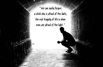 The Light Words Light Sayings Life Thoughts Black And White Dark Quotes Hd Wallpaper Peakpx