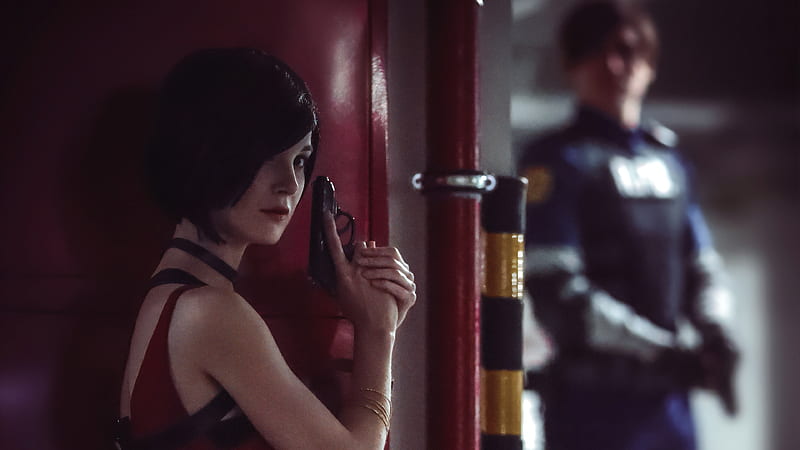 Ada Wong And Leon Cosplay, ada-wong, leon-kennedy, resident-evil-2, games, 2019-games, cosplay, HD wallpaper