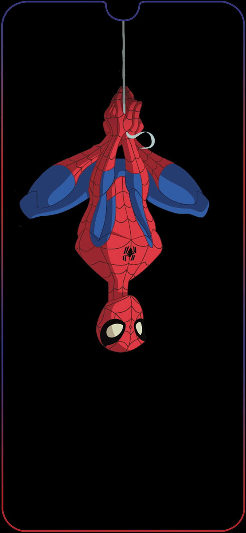 Spiderman, logo, marvel, HD phone wallpaper