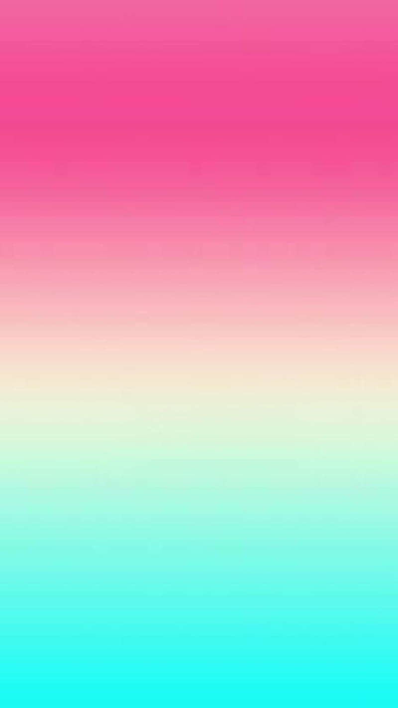 Gradient, blue, color, fade, pink, summer colors, HD phone wallpaper