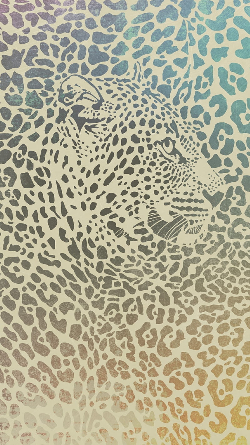 Leopard Print, animal print, girly, green, leopard print, mint, pattern,  pink, HD phone wallpaper