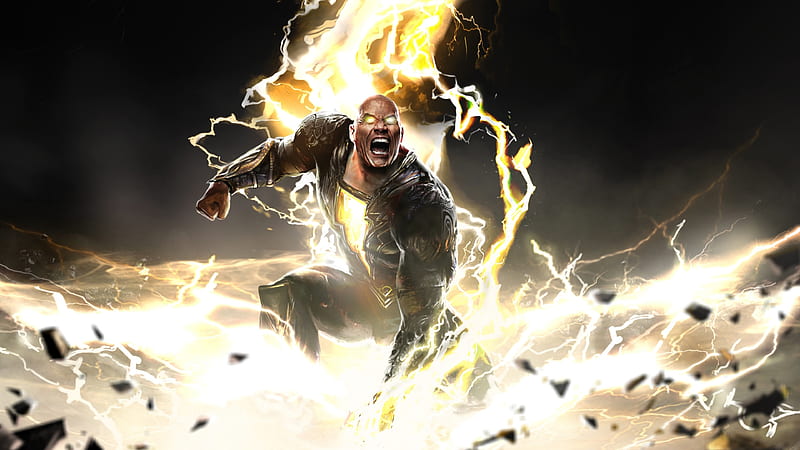 DC Dwayne Johnson As Black Adam Movies, HD wallpaper