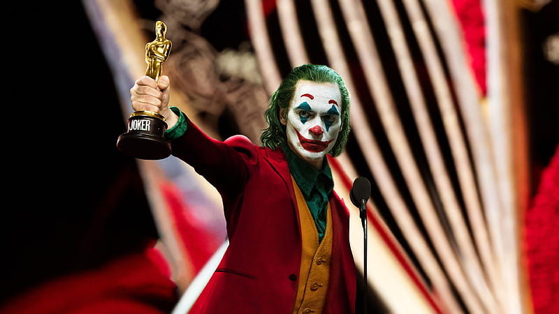 Joker Is Winning Oscar Award Joker, HD wallpaper