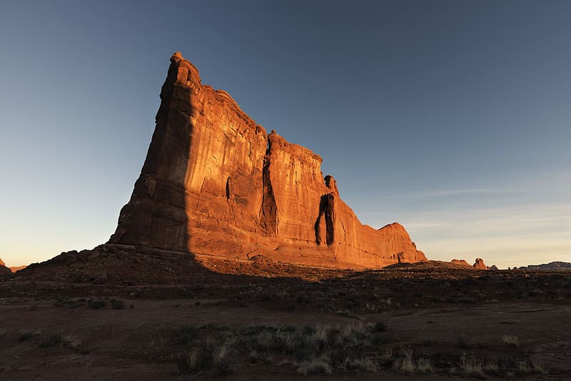 Moab, Utah, landscape, nature, skies, mountain, desert, HD wallpaper