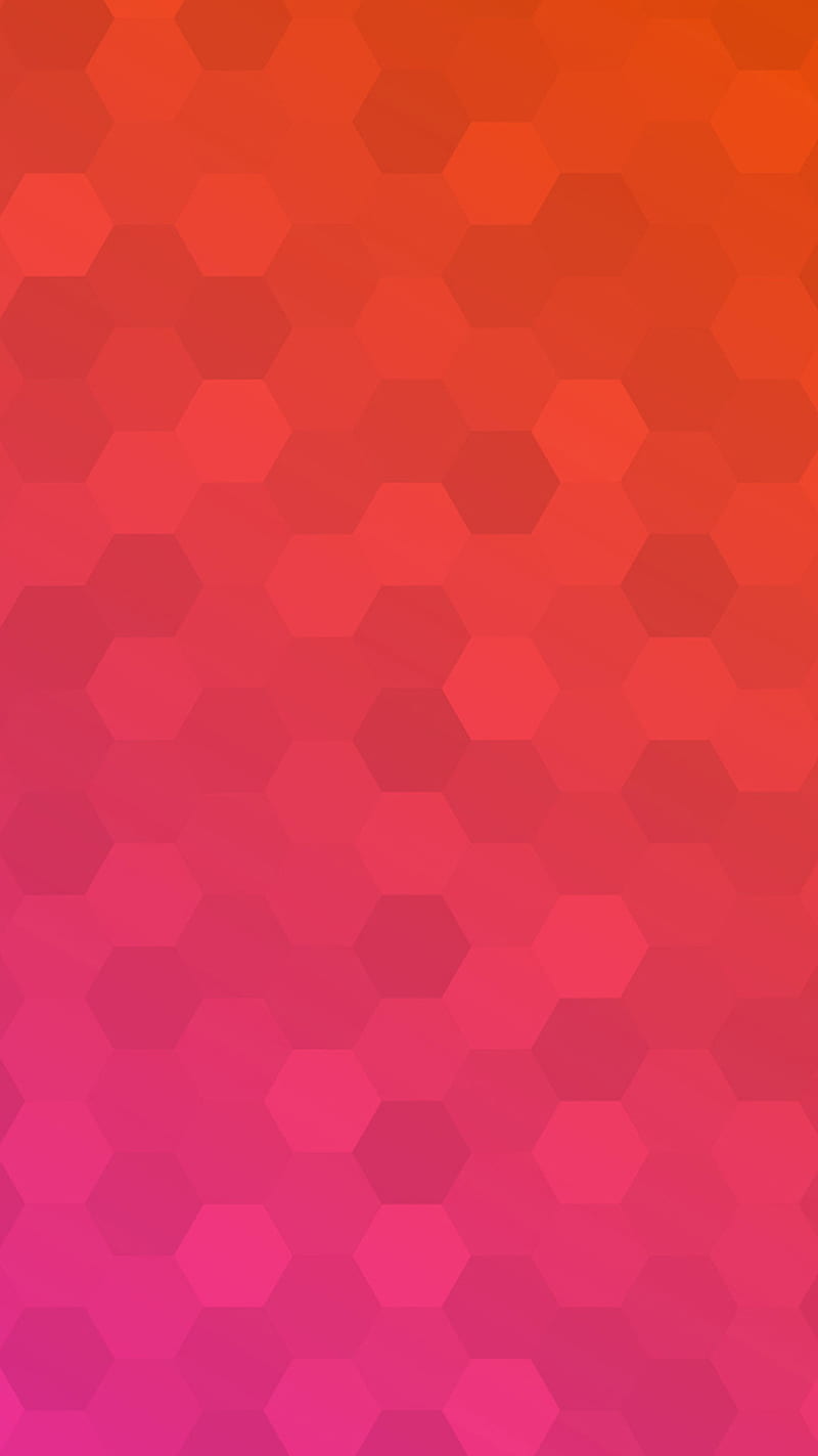 Hexagon, desenho, hexa, pink, polygon, red, HD phone wallpaper