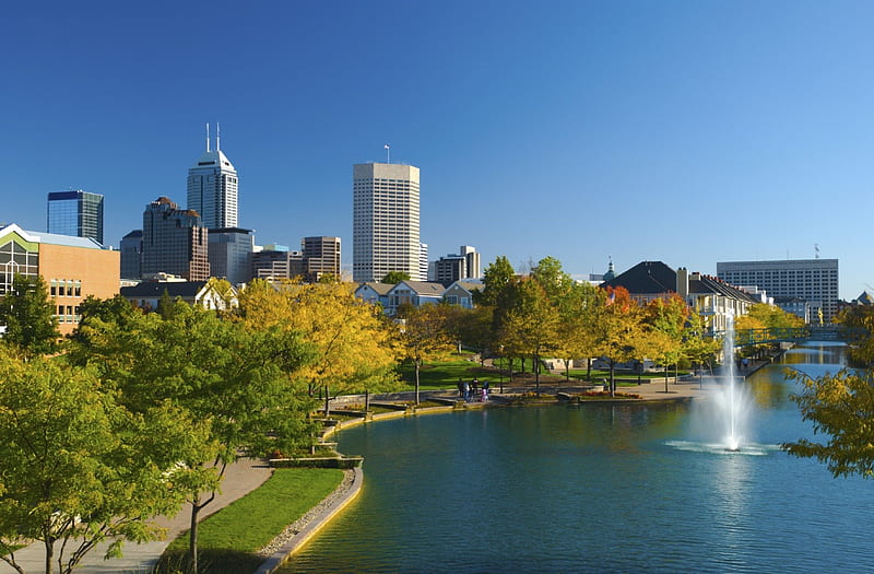 Fountain Square Indianapolis- Sam's Silver Circle