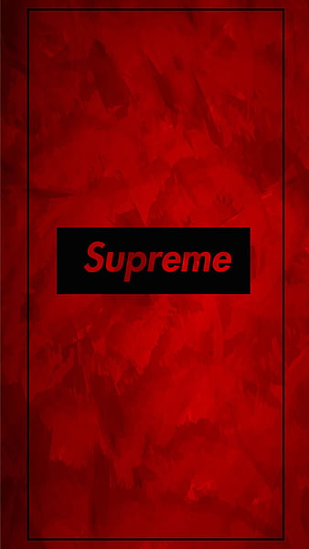 Supreme, red, streetwear, logo, boxlogo, brand, brands, HD phone