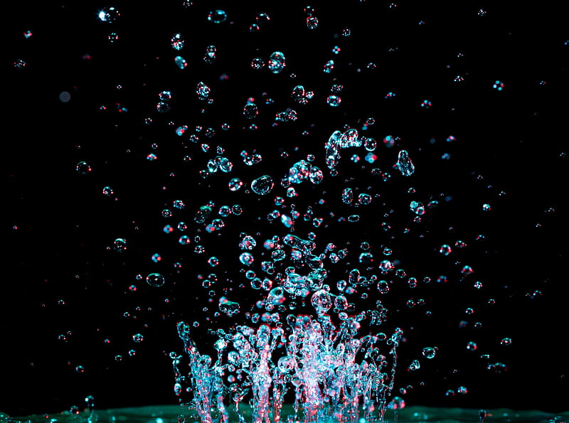 Water Drops Anti Gravity Ultra, Elements, Water, Drops, Cool, Science, waterdrops, HD wallpaper