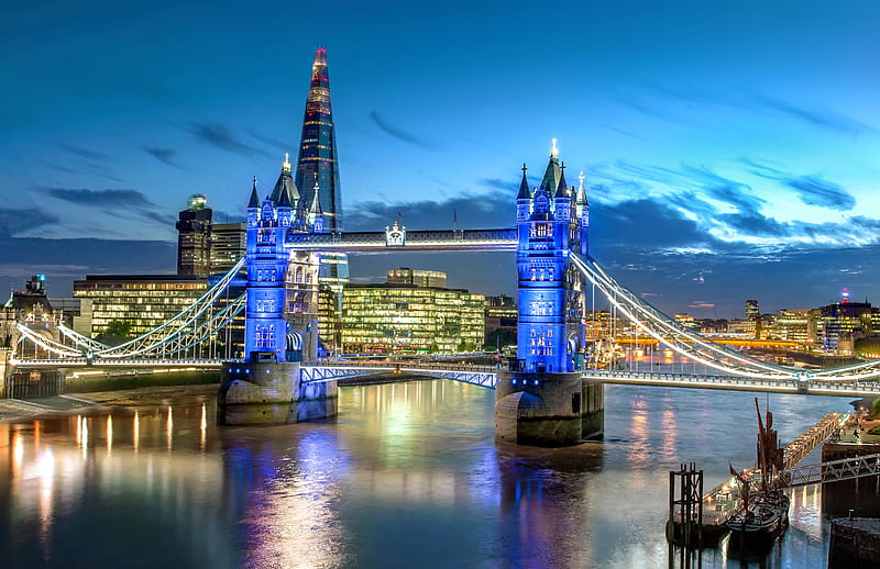 Bridges, Tower Bridge, Bridge, City, England, London, River, Thames, HD wallpaper