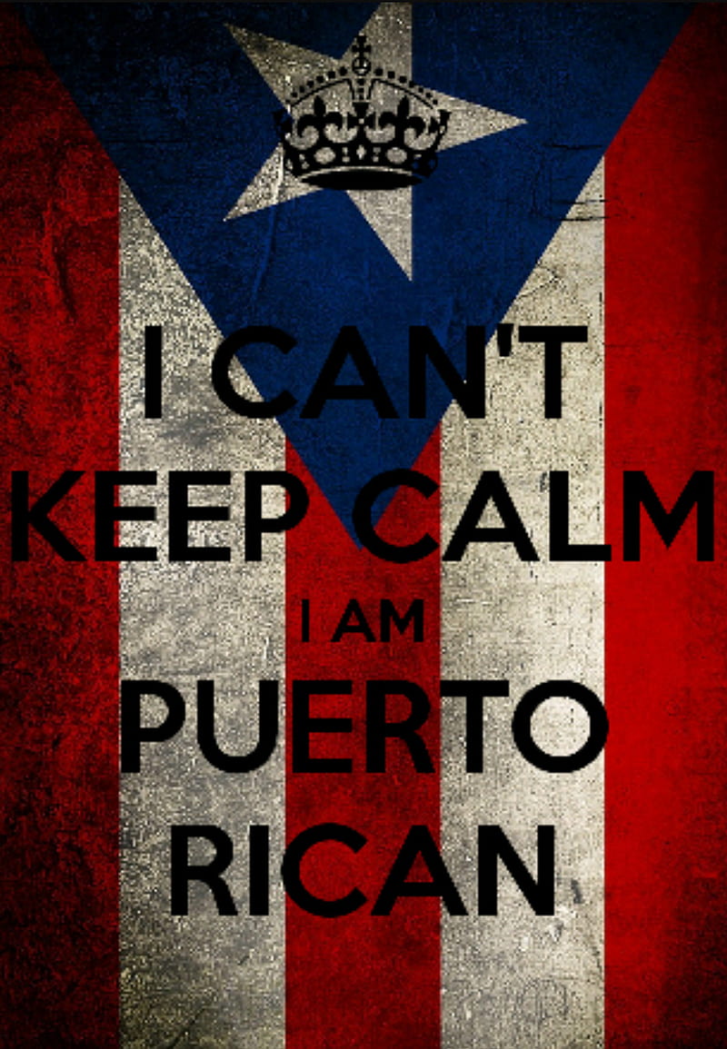 Keep calm pr, flag, puerto rico, HD phone wallpaper