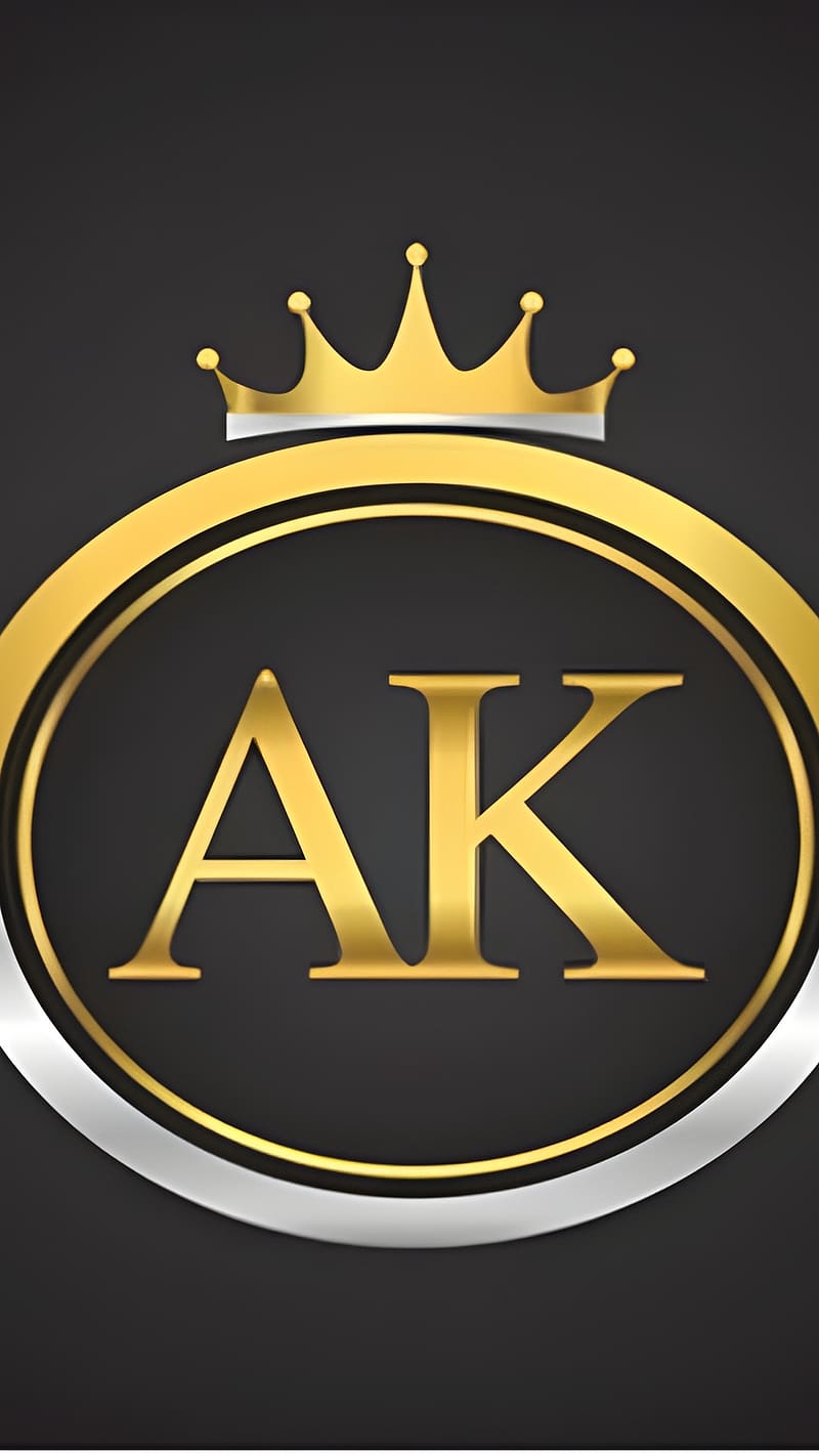 Letter AK Antique royal luxury victorian logo with ornamental frame.nt  13694636 Vector Art at Vecteezy