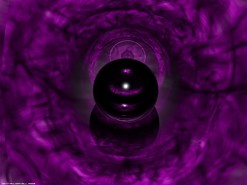 Purple Orb Art 3d Cgi Abstract Hd Wallpaper Peakpx 