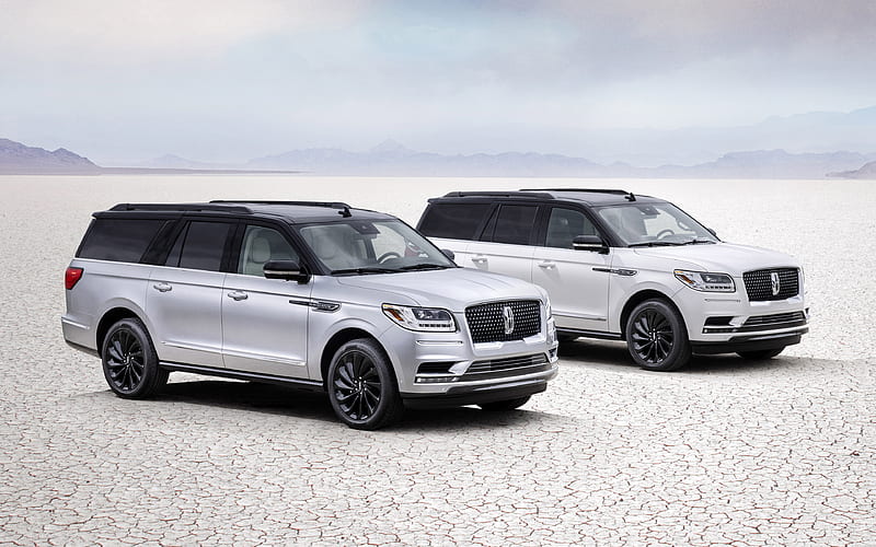 2021, Lincoln Navigator, Special Edition Package exterior, luxury SUV, new white Navigator, new silver Navigator, american cars, Lincoln, HD wallpaper