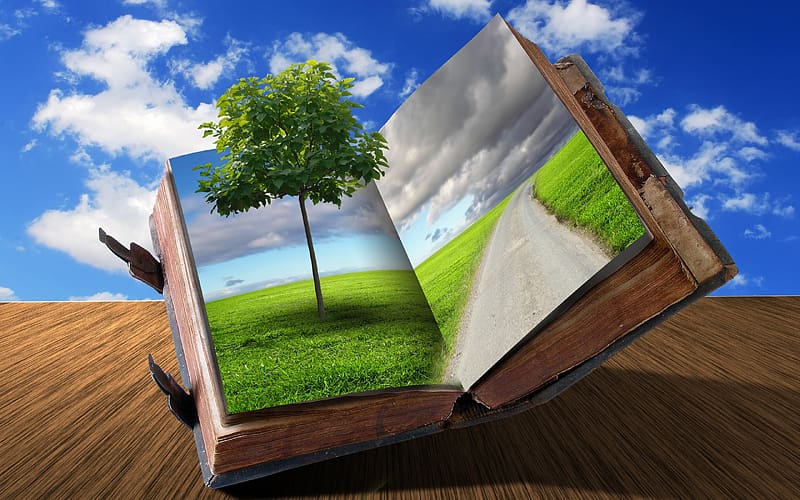 Fantasy, Book, HD wallpaper Fantasy, Book, HD wallpaper