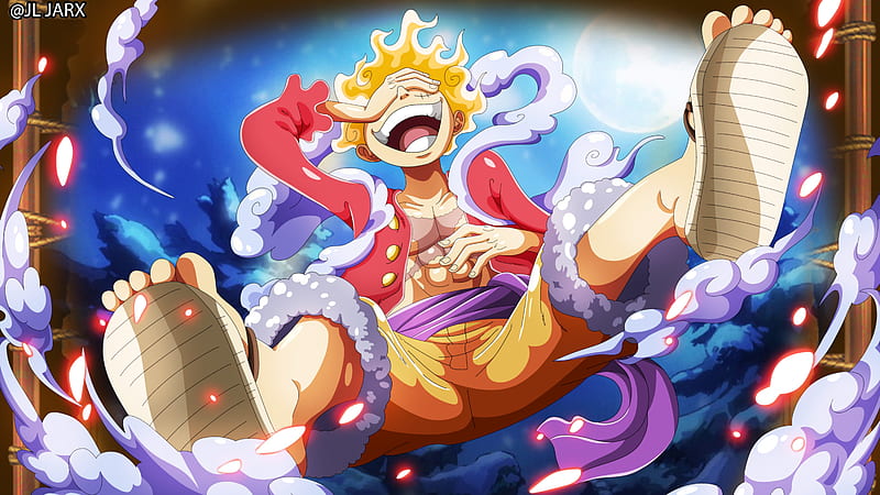 Hydros on X: GEAR 5 in One Piece Treasure Cruise! [Mystical Figure in  White] Monkey D. Luffy HD Art, 4K PC Wallpaper, 4K Phone Wallpaper! #OPTC # ONEPIECE  / X