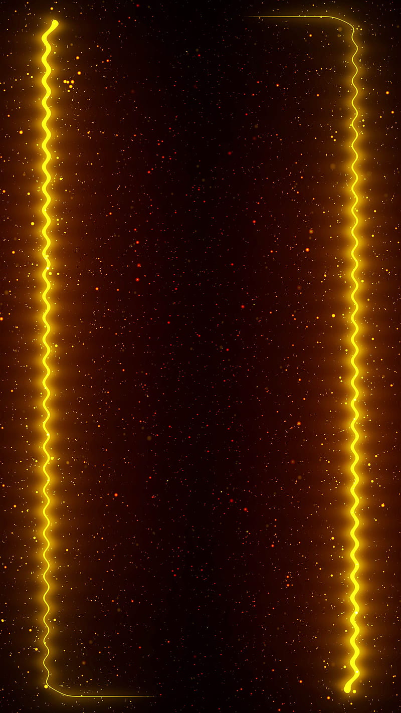 Batman Frame, amoled oled black background glowing fire flame orange neon  glowing, HD phone wallpaper