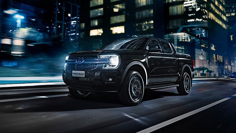 Ford Ranger Black 2024, HD wallpaper