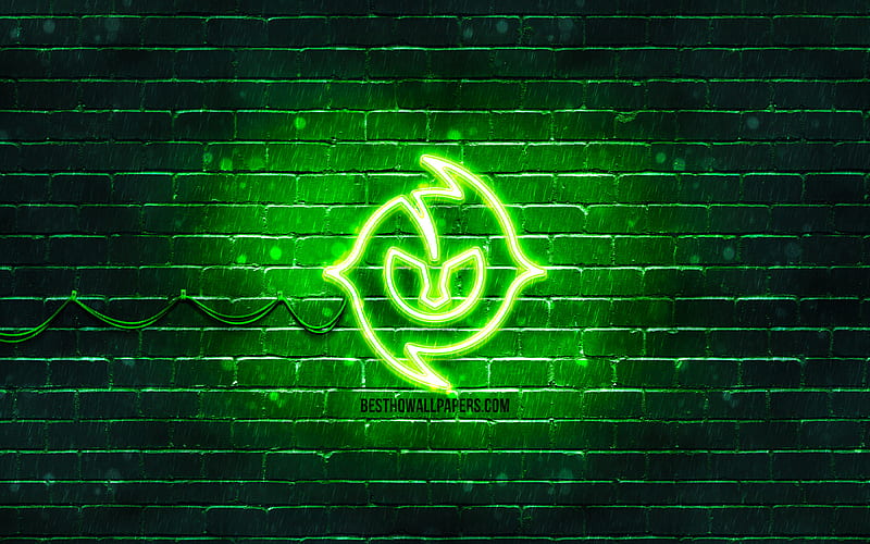 Paulo Dybala green logo green brickwall, Paulo Dybala, fan art, Paulo Dybala logo, football stars, Paulo Dybala neon logo, HD wallpaper
