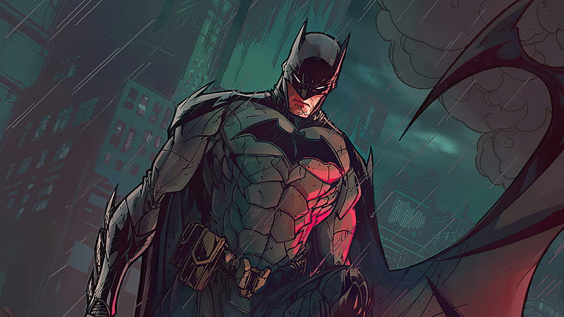 Batman Gotham 2020, batman, superheroes, artwork, artist, HD wallpaper