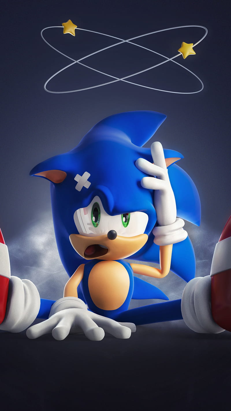 Sonic, blue, go, hedgehog, super, HD phone wallpaper