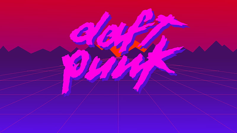 Vapor Wave Daft Punk Daft Punk, HD wallpaper