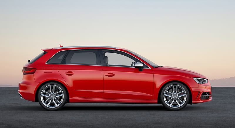 2014 Audi S3 Sportback Misano Red - Side , car, HD wallpaper