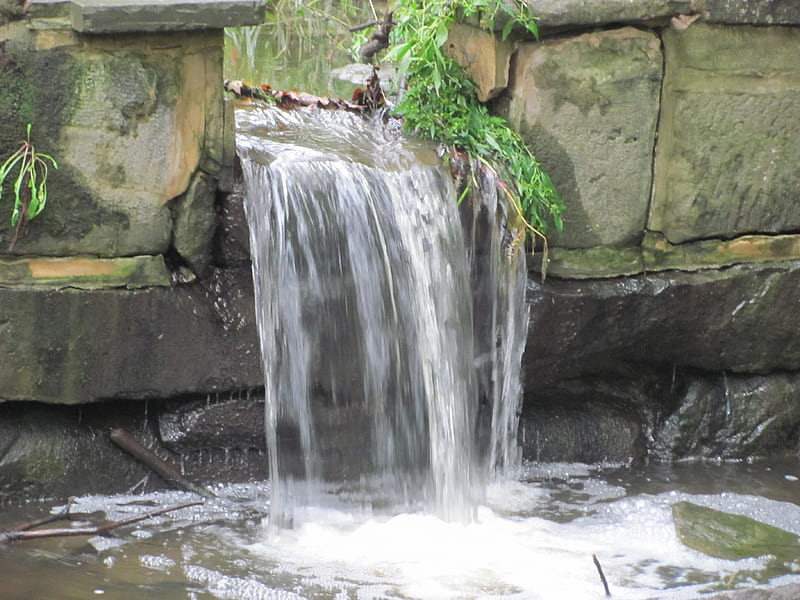 Flowing Water, water, relaxing water, water flowing, soothing water, running water, water works, flowing nature, waterfalls, HD wallpaper