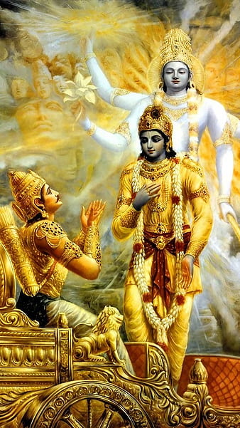 Krishna Arjun | Lord krishna wallpapers, Lord krishna hd wallpaper, Lord  krishna