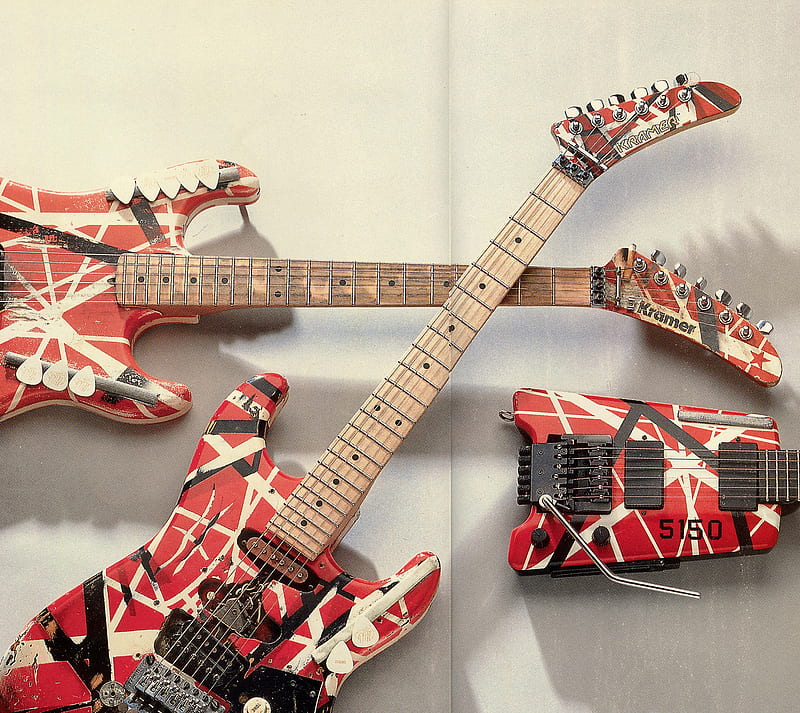 46 Eddie Van Halen Stripes Wallpaper  WallpaperSafari