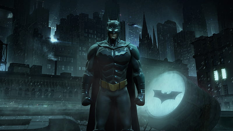 Batman Bat Sign, batman, superheroes, artwork, digital-art, behance, HD wallpaper