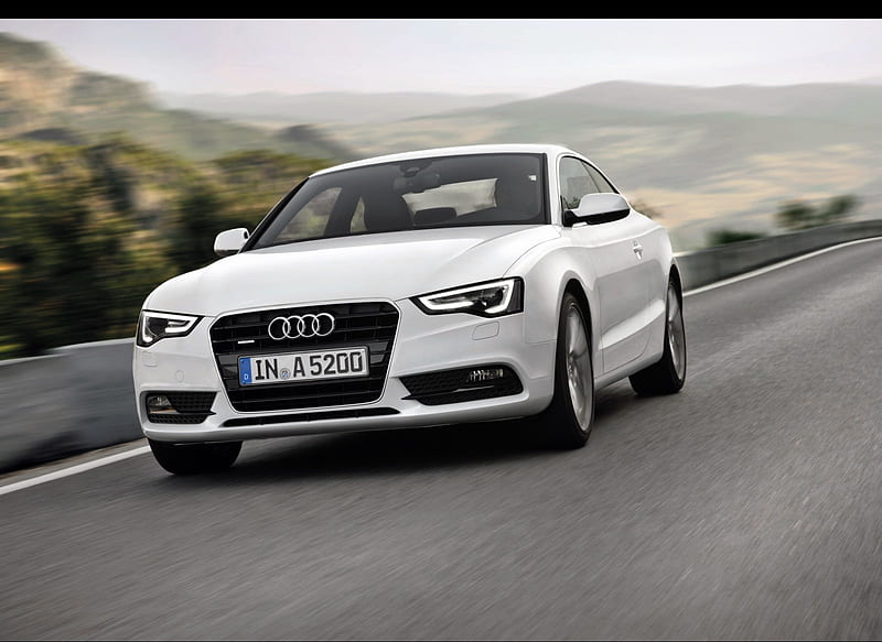 2012 Audi A5 - Front Angle View , car, HD wallpaper