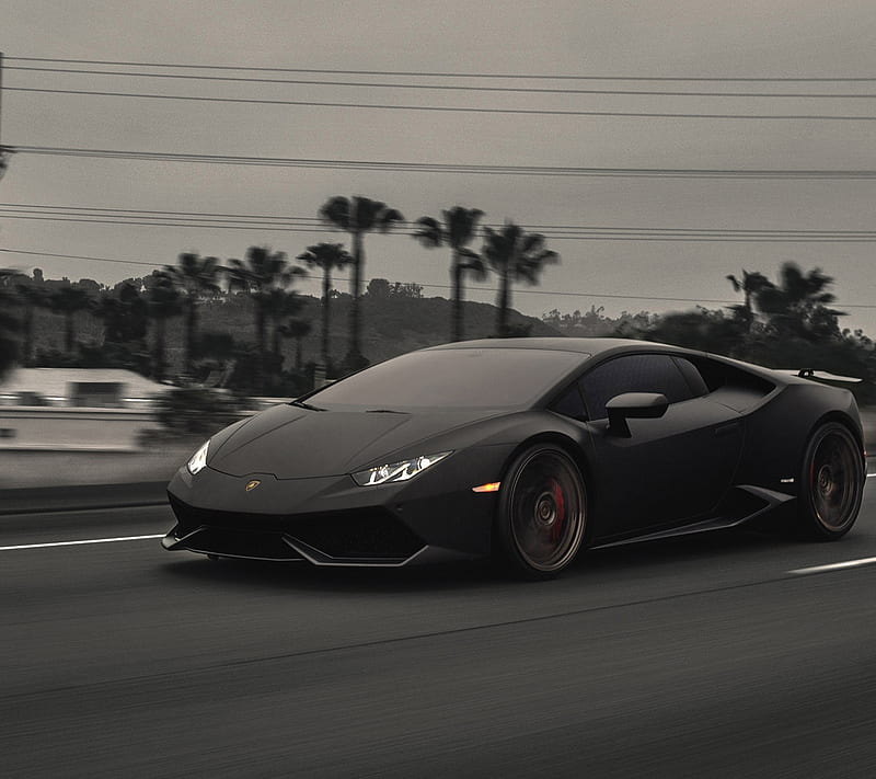Lamborghini huracan, dark, engine, italy, speed, supercar, HD wallpaper ...