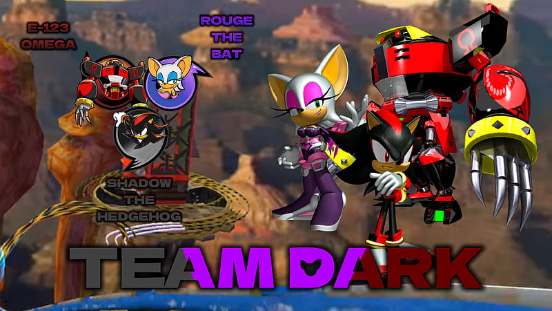 Sonic Heroes in pictures: Team Dark : r/SonicTheHedgehog