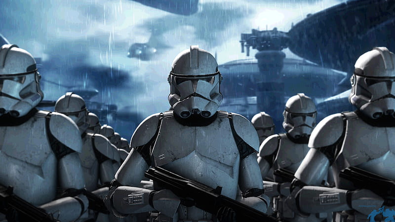 Clone Trooper and Background, Clone Trooper Star Wars, HD wallpaper