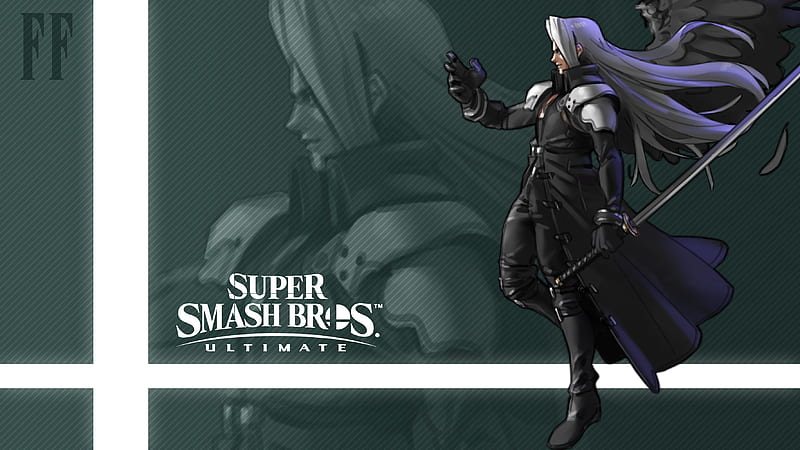Video Game, Super Smash Bros. Ultimate, Sephiroth (Final Fantasy), HD wallpaper