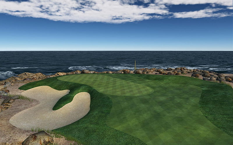 CABO DEL SOL. Golf 365 QUEBEC, Ocean Golf, HD wallpaper
