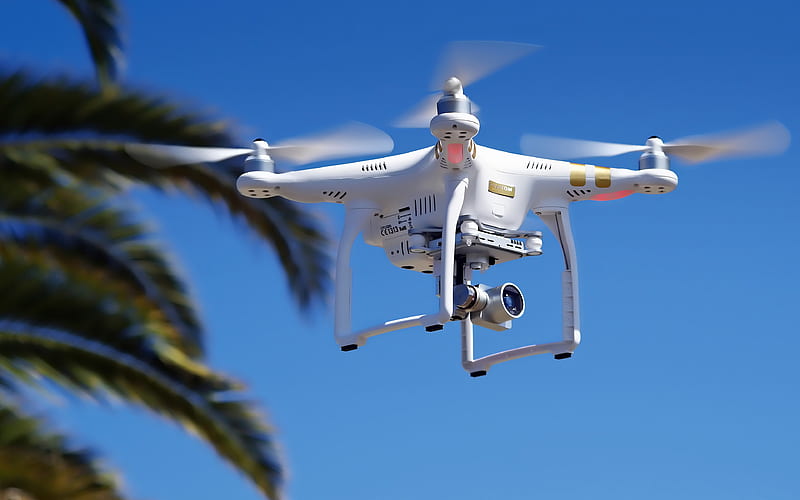 Phantom 3 Pro quadrocopter, drone, DJI Phantom 3 Pro, HD wallpaper